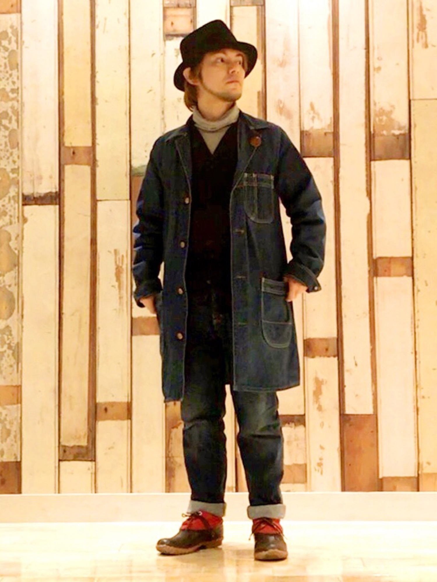 Lサイズ！orslow デニムチェスターコート Lサイズ！orslow デニムチェスターコート 楽天市場】orslow