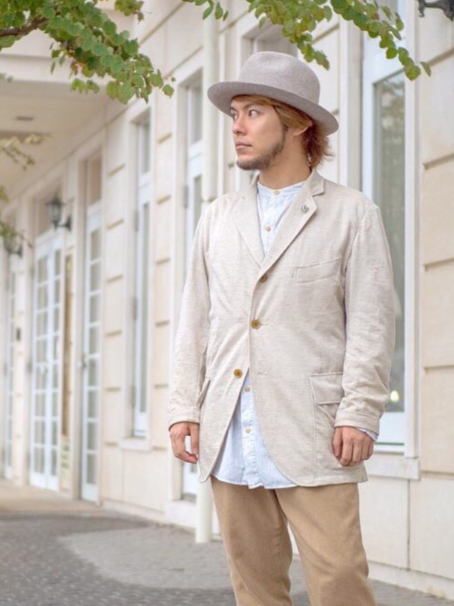 ハバーサック リネンジャケット haversack HAVERSACK（ハバーザック