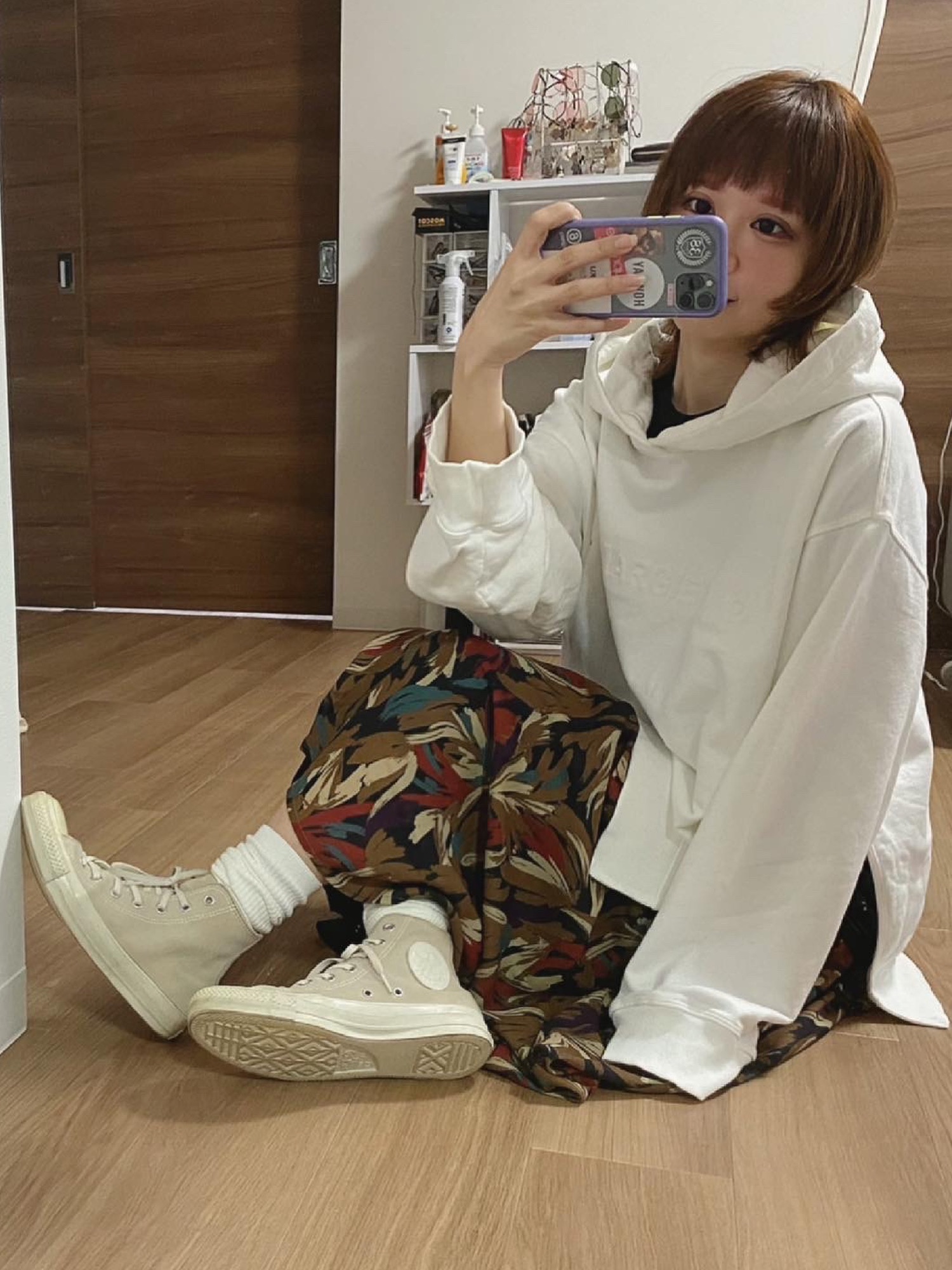 MM6 Maison Margiela スリットフーデットパーカー MM6 Maison Margiela（ｴﾑｴﾑｼｯｸｽ ﾒｿﾞﾝ ﾏﾙｼﾞｪﾗ）の「MM6 Maison Margiela