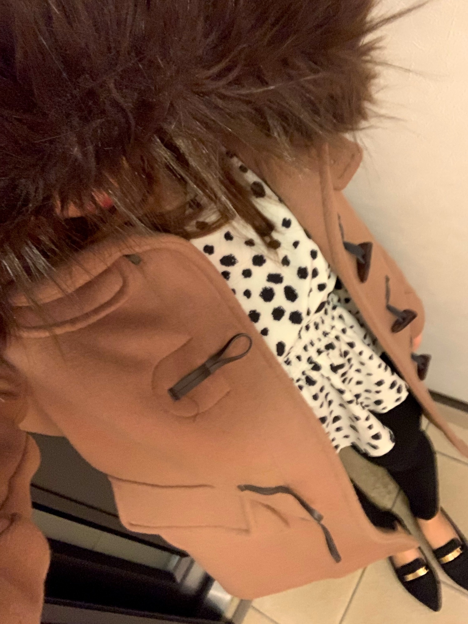 rienda（リエンダ）の「ストレートラインウールダッフルコート