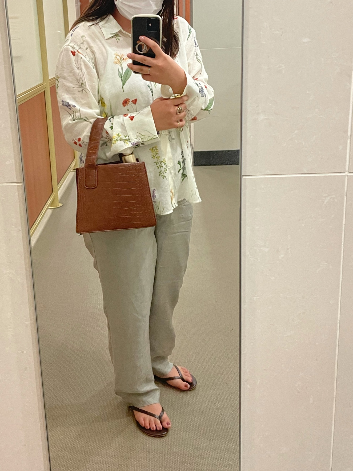 moussy BOTANICAL SHEER シャツ moussy - MOUSSY 21/SS BOTANICAL SHEER シャツの通販 by ピッキー's