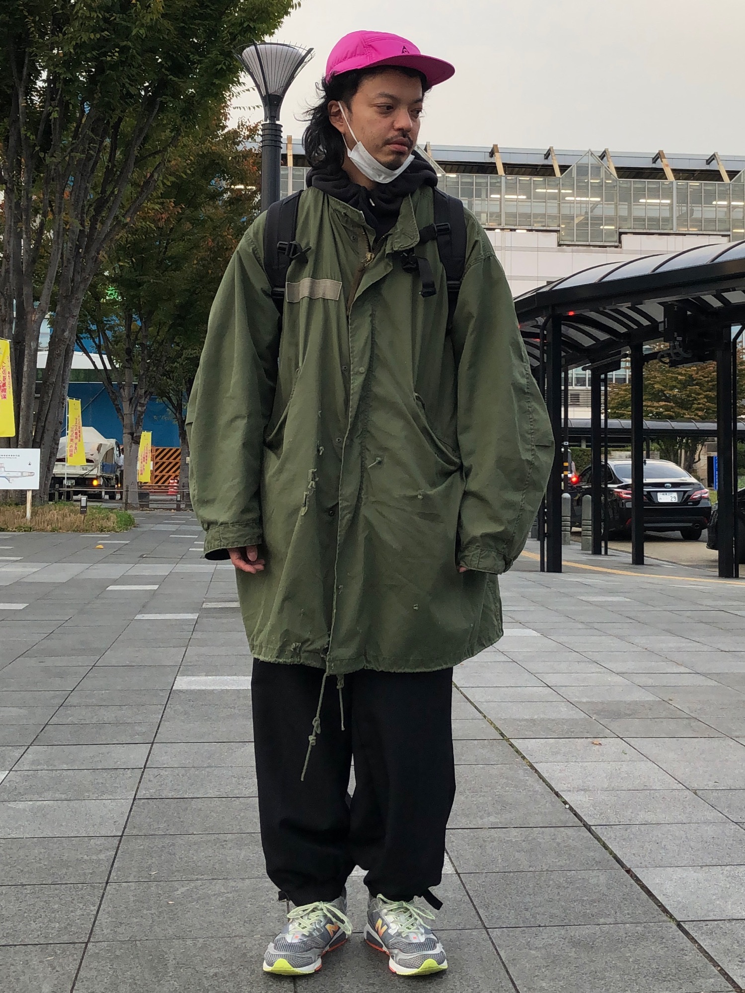 モッズコートを使った「nike acg」のメンズ人気ファッション