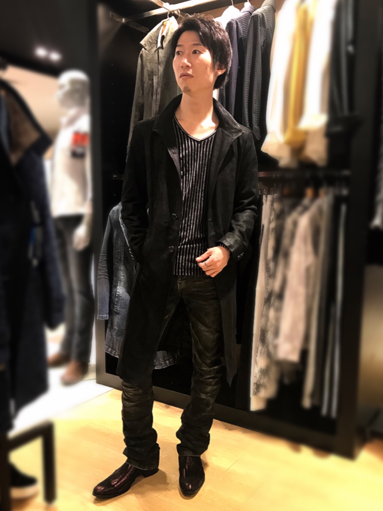 トルネードマート ゴートバフィングスタンドコート サンプル品 TORNADO MART（トルネードマート）の「TORNADO MART∴ゴートバフィング