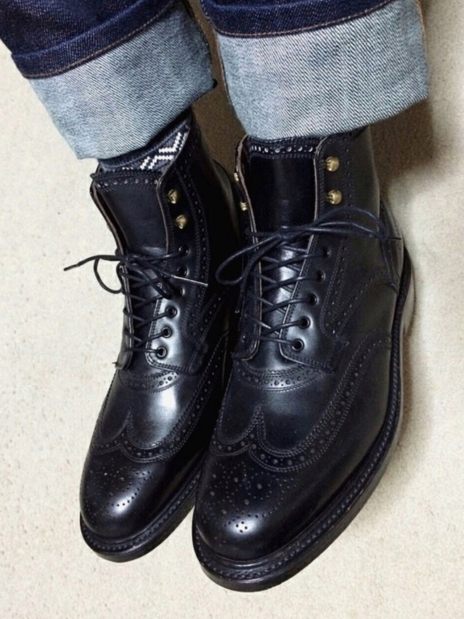 限定＞foot the coacher × GRENSON / Wing Tip Boots - ブーツ