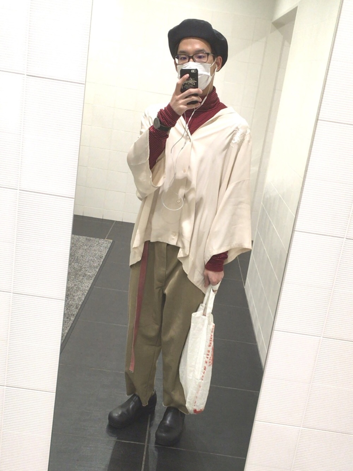 JIEDA（ジエダ）の「【JIEDA】EMBROIDERY BIG SHIRT（シャツ/ブラウス