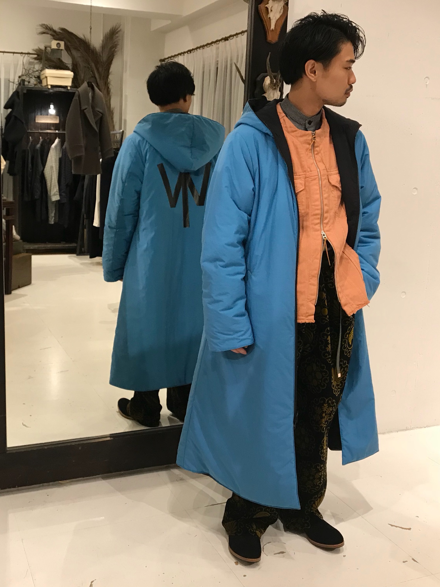 WhoWhat（フーワット）の「whowhat/フーワット/HOODED REVERSIBLE COAT