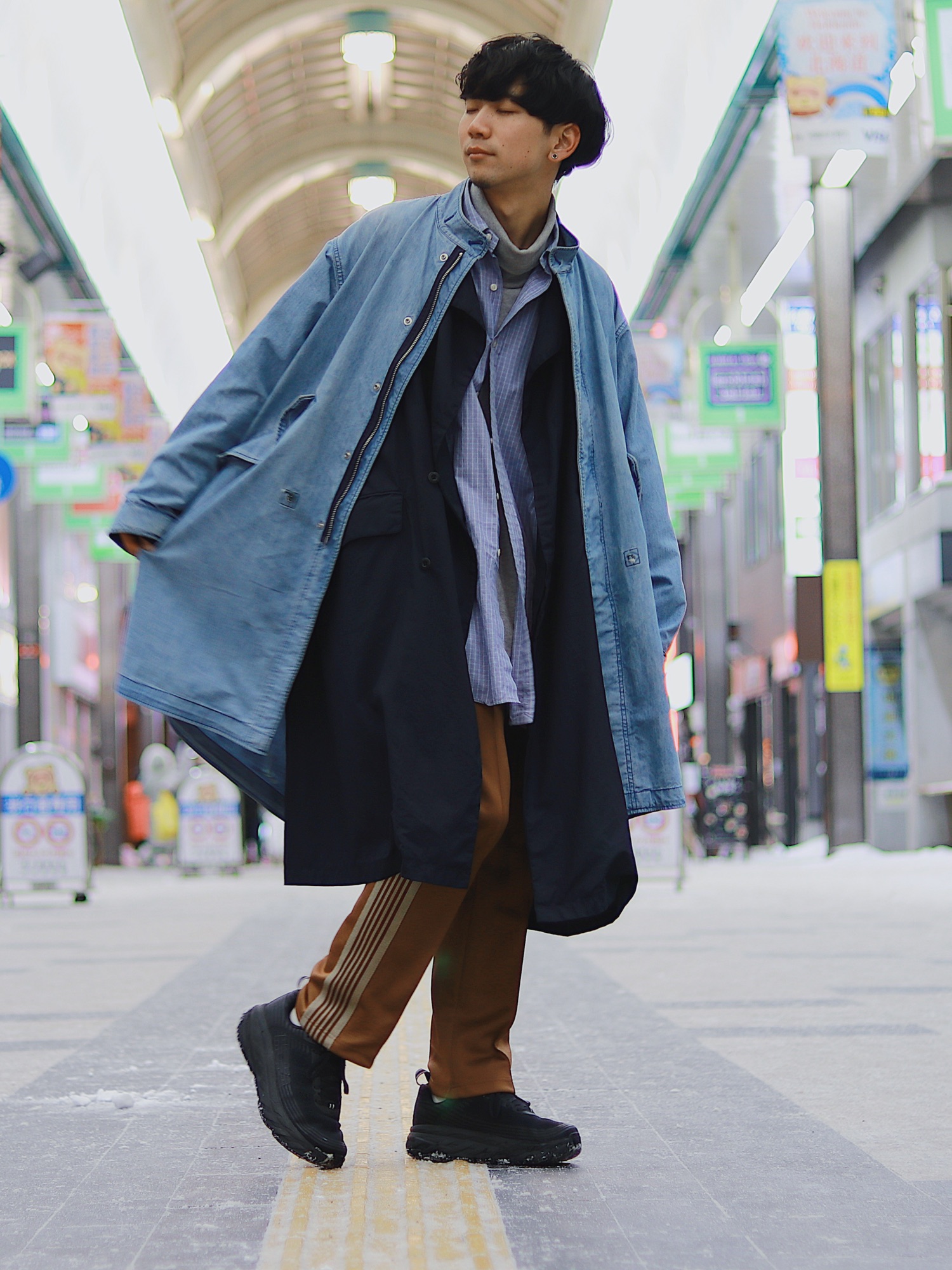 FUDGE掲載 19AW Panelled Fishtail Parka FUDGE掲載 19AW Panelled Fishtail Parka - メルカリ