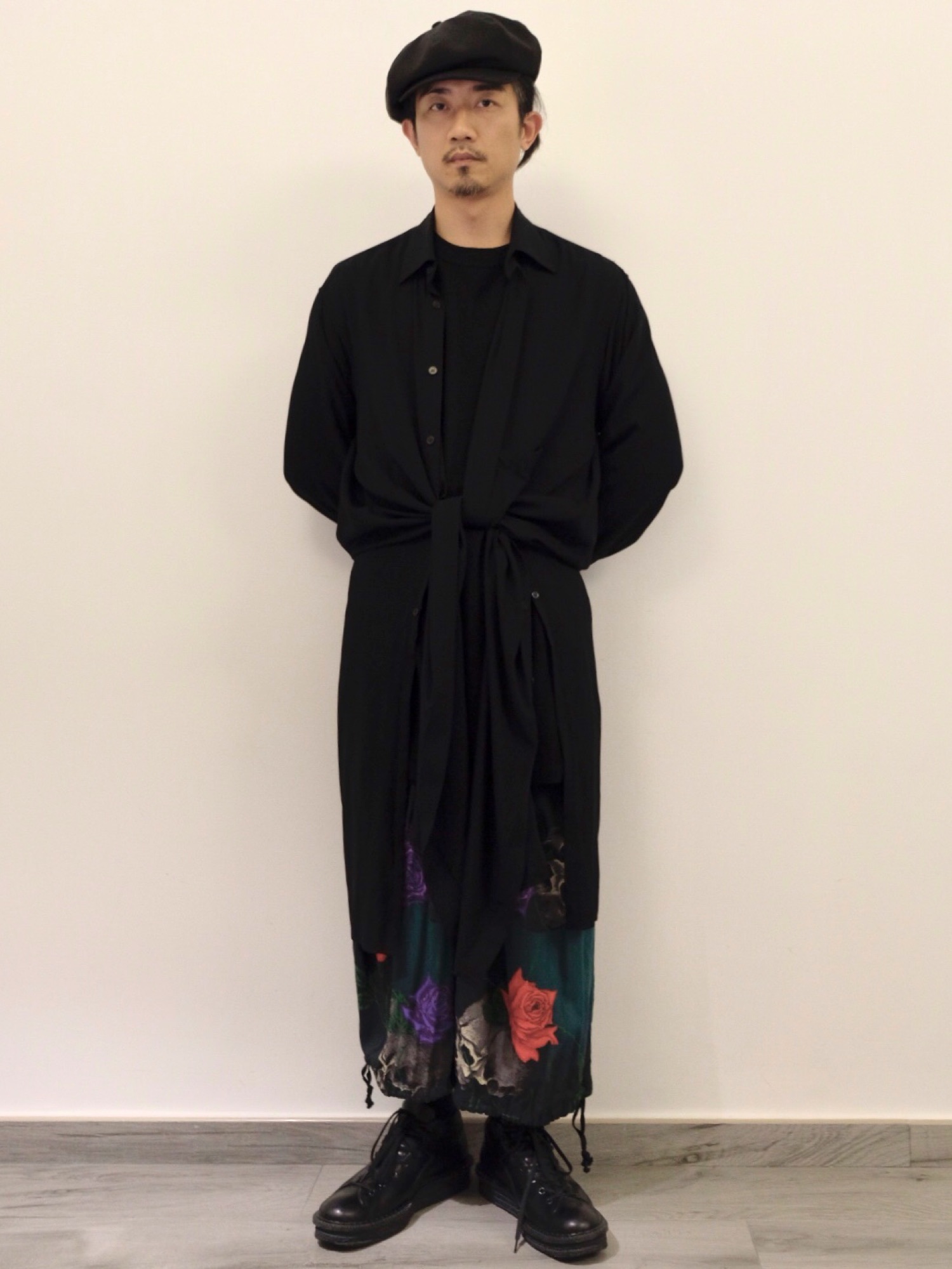 Yohji Yamamotoのカバーオールを使った人気ファッションコーディネート ...
