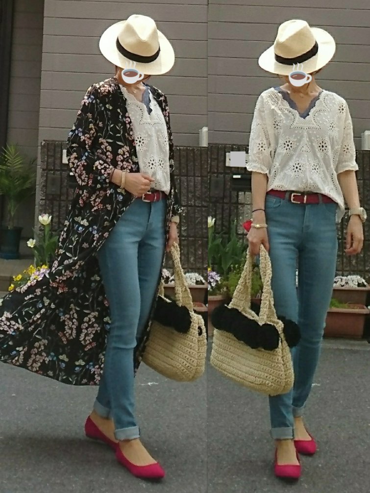 新品♡UNRELISH⋆花柄ガウンシャツワンピース UNRELISH（アンレリッシュ）の「《再生産決定！》花柄ガウンシャツ