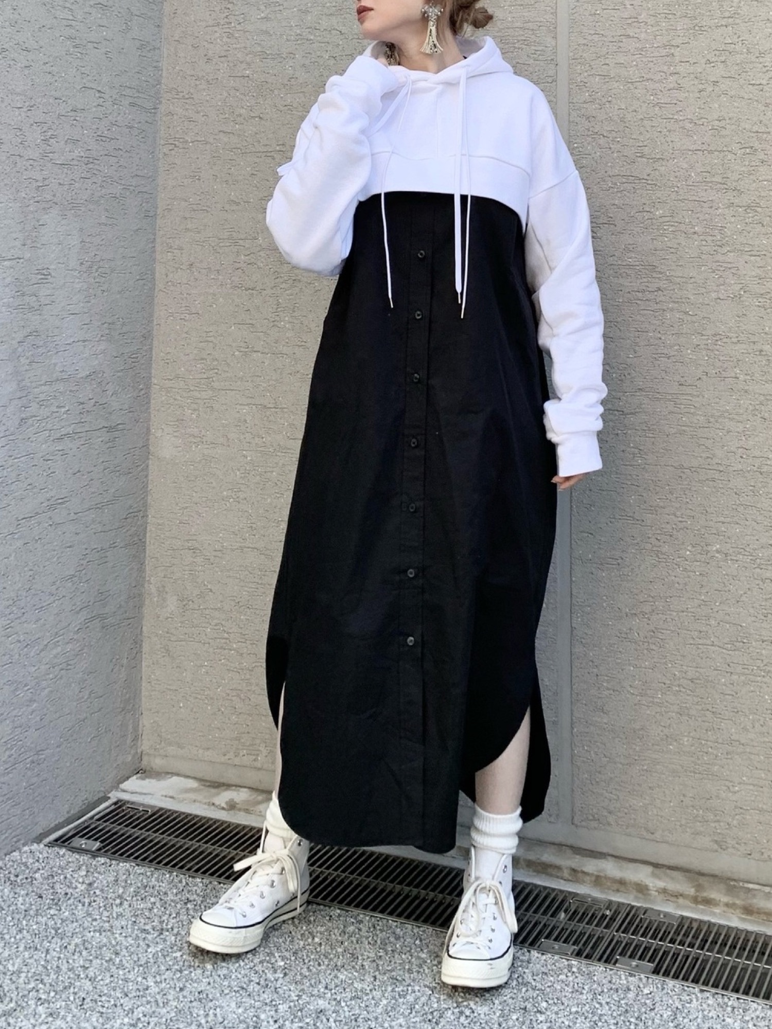 デザインコードショートフーディ アンスリード UN3D.（アンスリード）の「デザインコードショートフーディ（パーカー