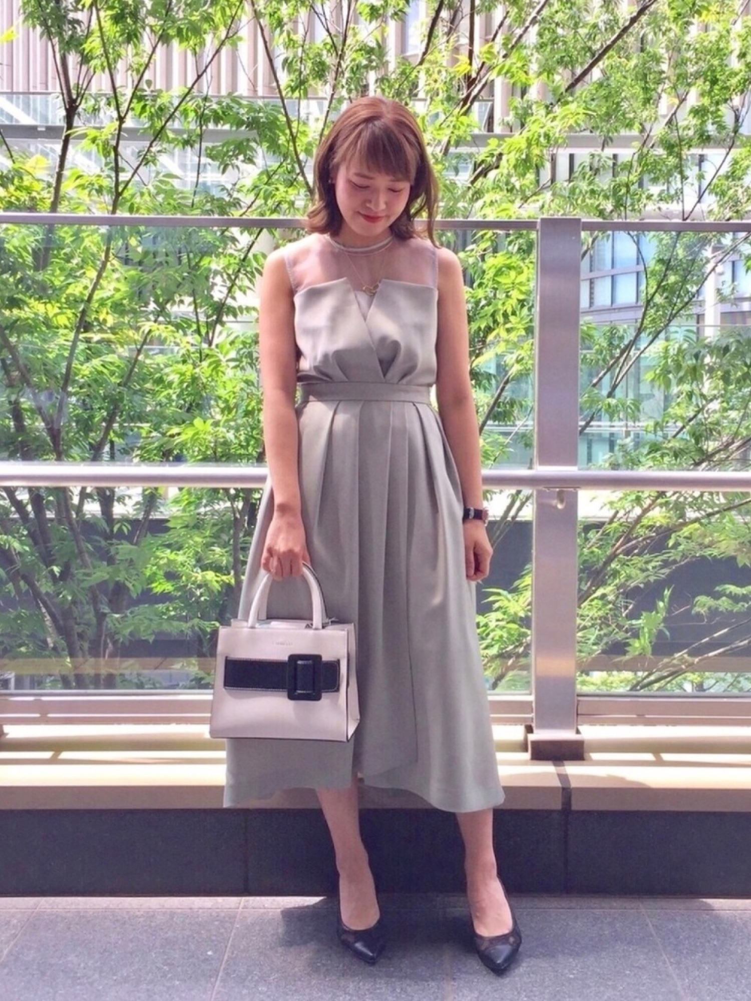laboratory work（ラボラトリーワーク）の「ビスチェ風セミロング 