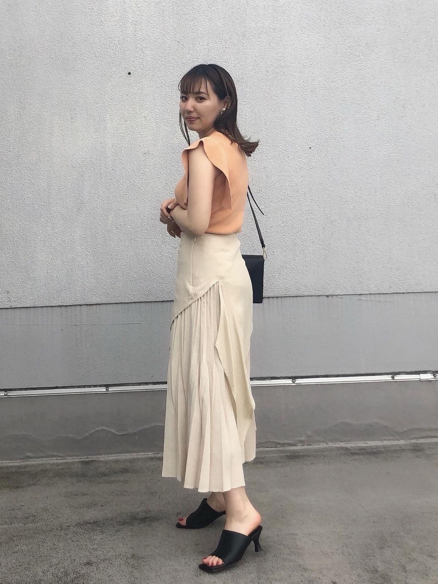 CLANE(クラネ)】スクエアスリーブニット SQUARE SLEEVE KNIT 10106