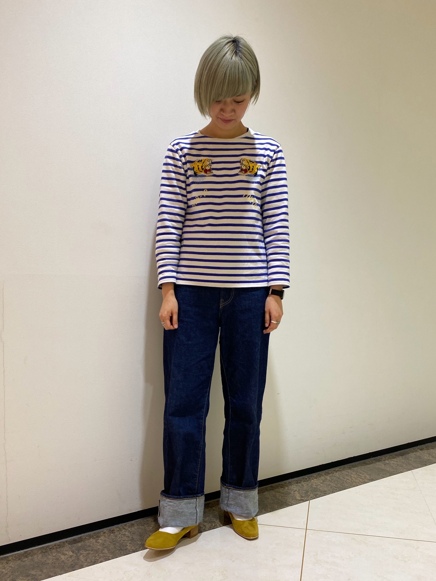 東洋×BEAMS BOY スカ刺繍 バスクシャツ TAILOR TOYO × BEAMS BOY スカ刺繍 ボーダー バスクシャツ - メルカリ