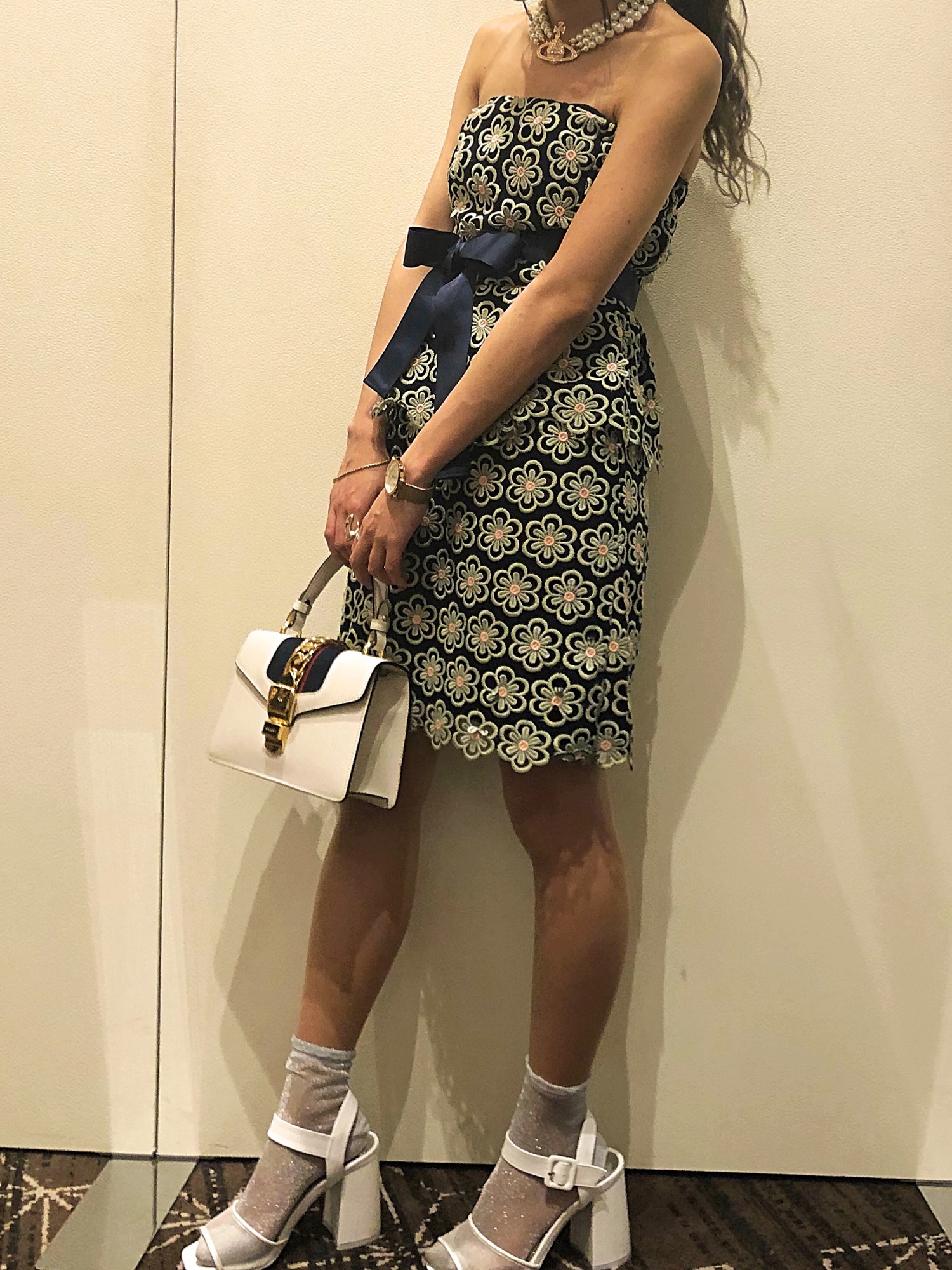 GUCCI（グッチ）の「Gucci - 〔シルヴィ〕 レザー ミニバッグ - women