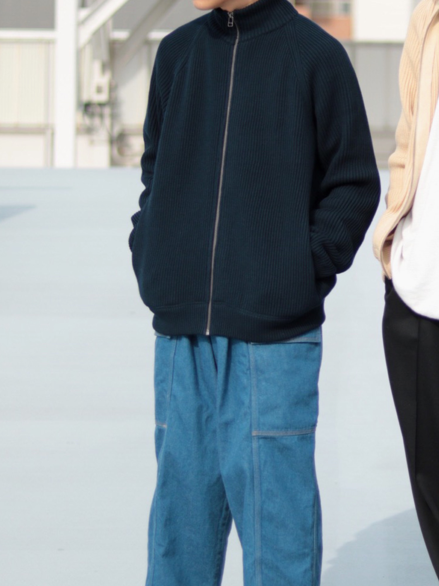 moncler ドライバーズニット フルジップニット ゲージニット moncler ドライバーズニット フルジップニット ゲージニット 畦