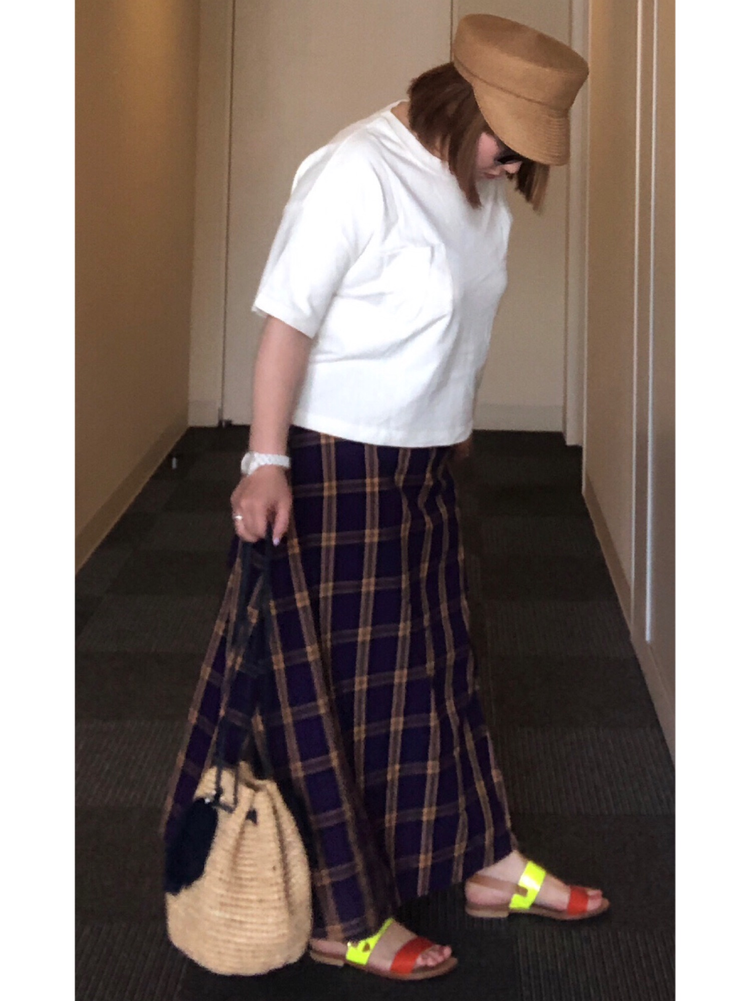 LUDLOW（ラドロー）の「ラフィアタッセルポシェット（かごバッグ