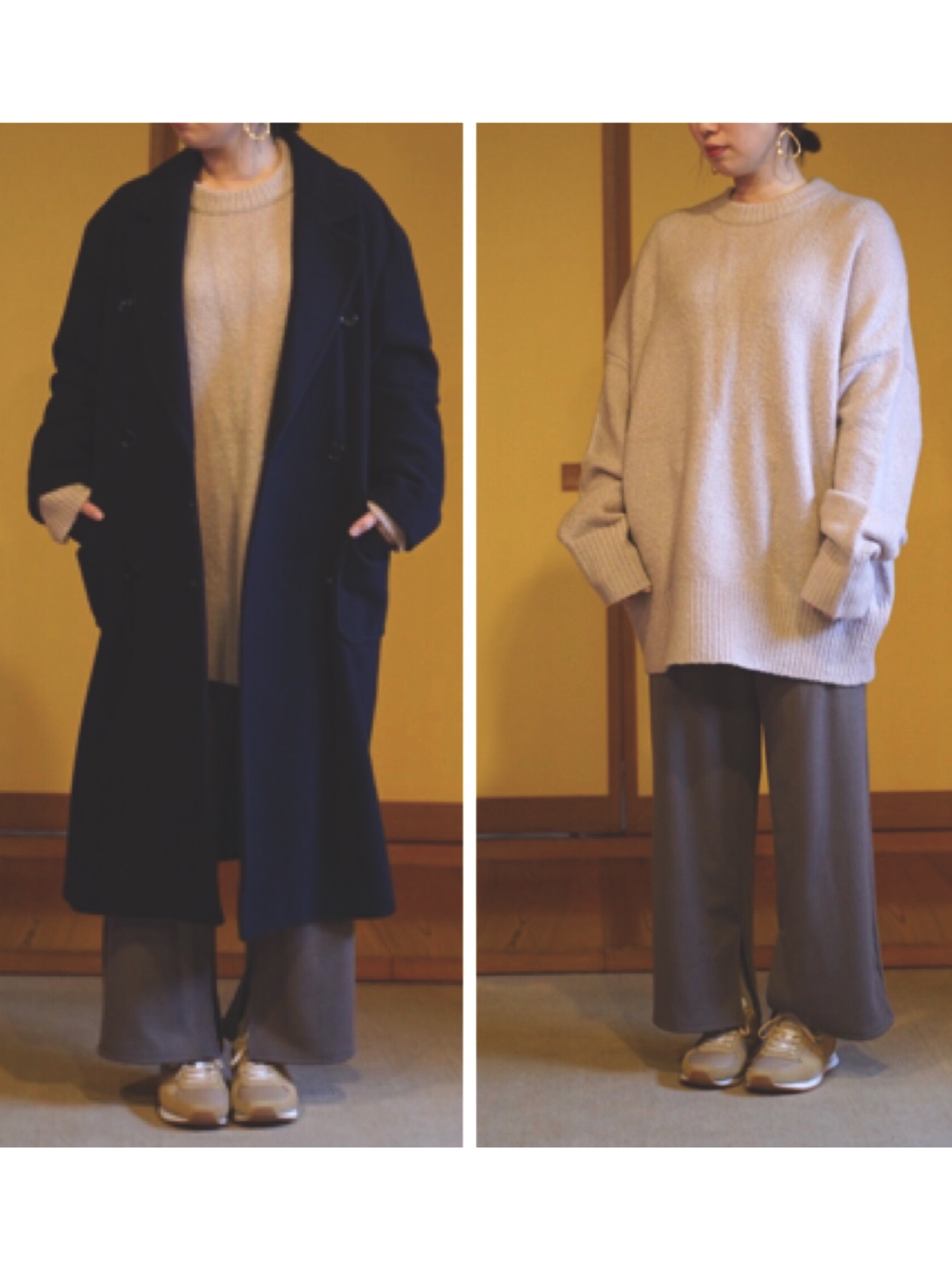 jeanasis ボリュームロングコート JEANASIS（ジーナシス）の「ロング 