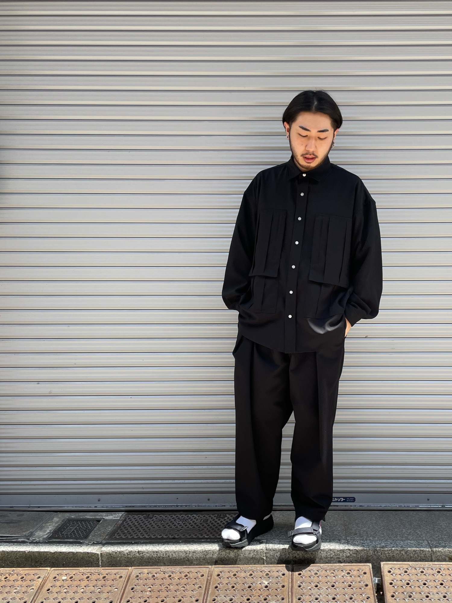 meanswhile ミーンズワイル シャツブルゾン ジャケット meanswhile（ミーンズワイル）の「meanswhile / ミーンズワイル