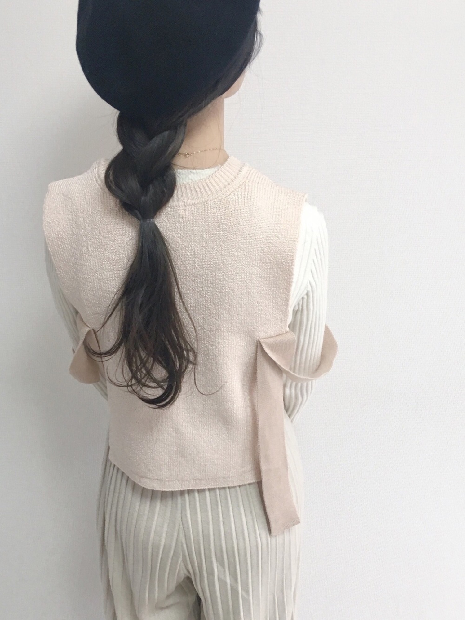TAN  カッティングニットフィッシュトップス TAN（タン）の「TAN カッティングニットフィッシュトップス（ニット