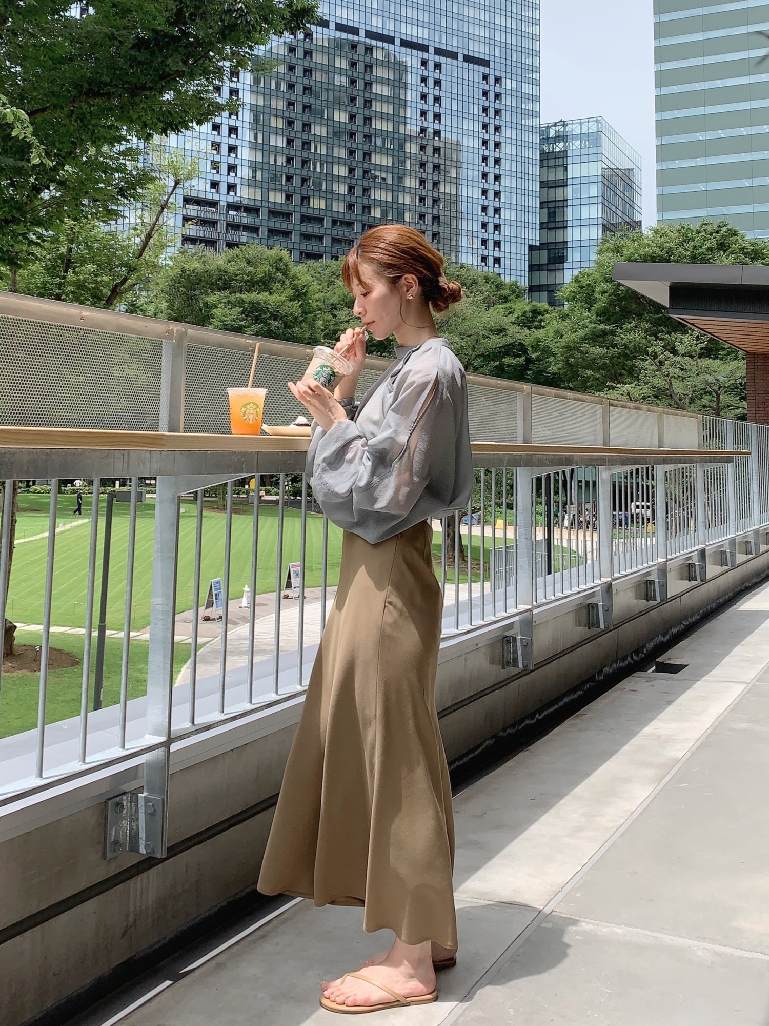 6（ロク）の「＜6(ROKU)＞SUKE BLOUSE/ブラウス ◇（シャツ