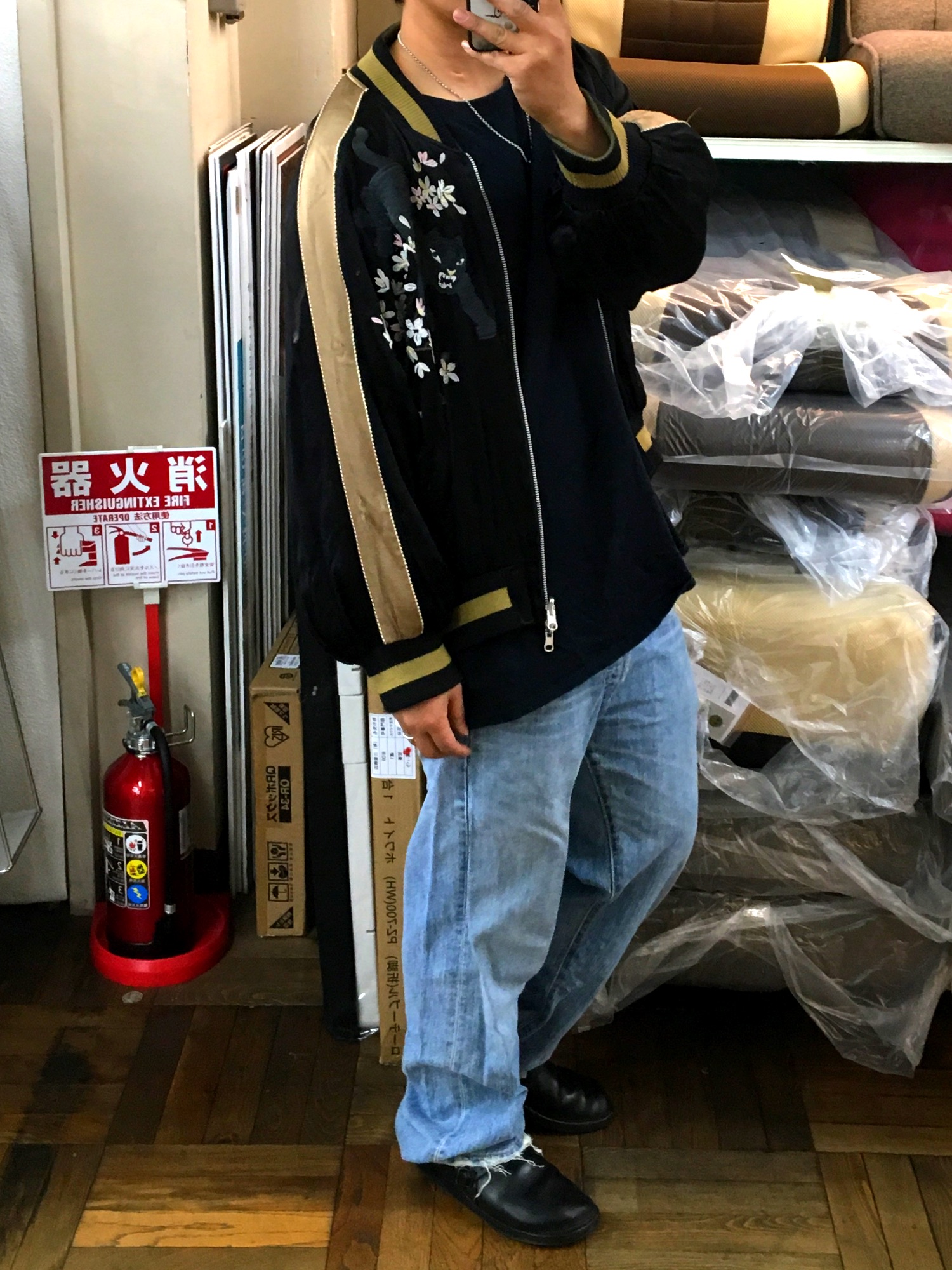 スカジャン」のメンズ人気ファッションコーディネート（ユーザー