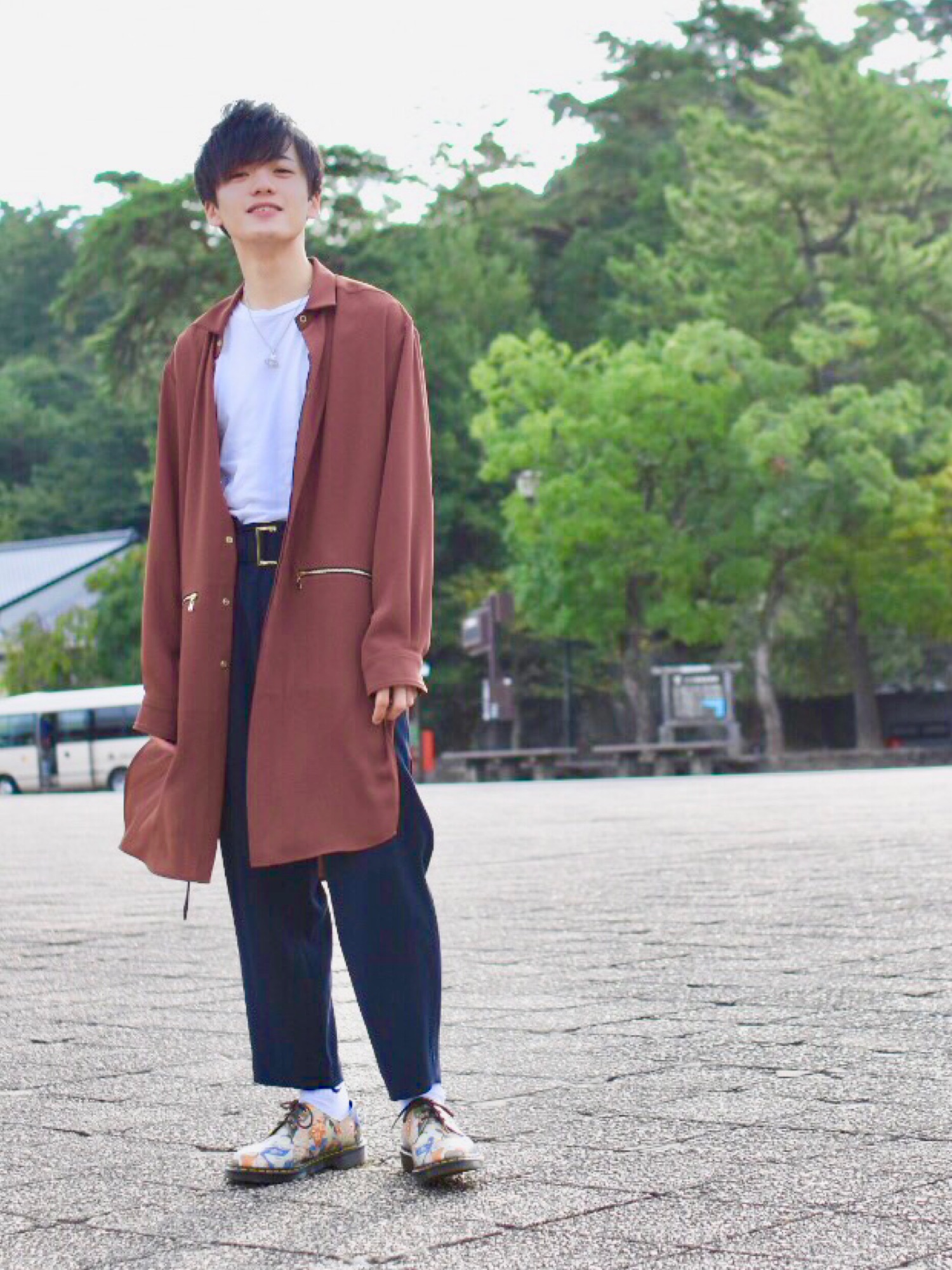 CULLNI(クルニ)の「スリットロングシャツ(シャツ/ブラウス CULLNI(クルニ)の「スリットロングシャツ(シャツ/ブラウス