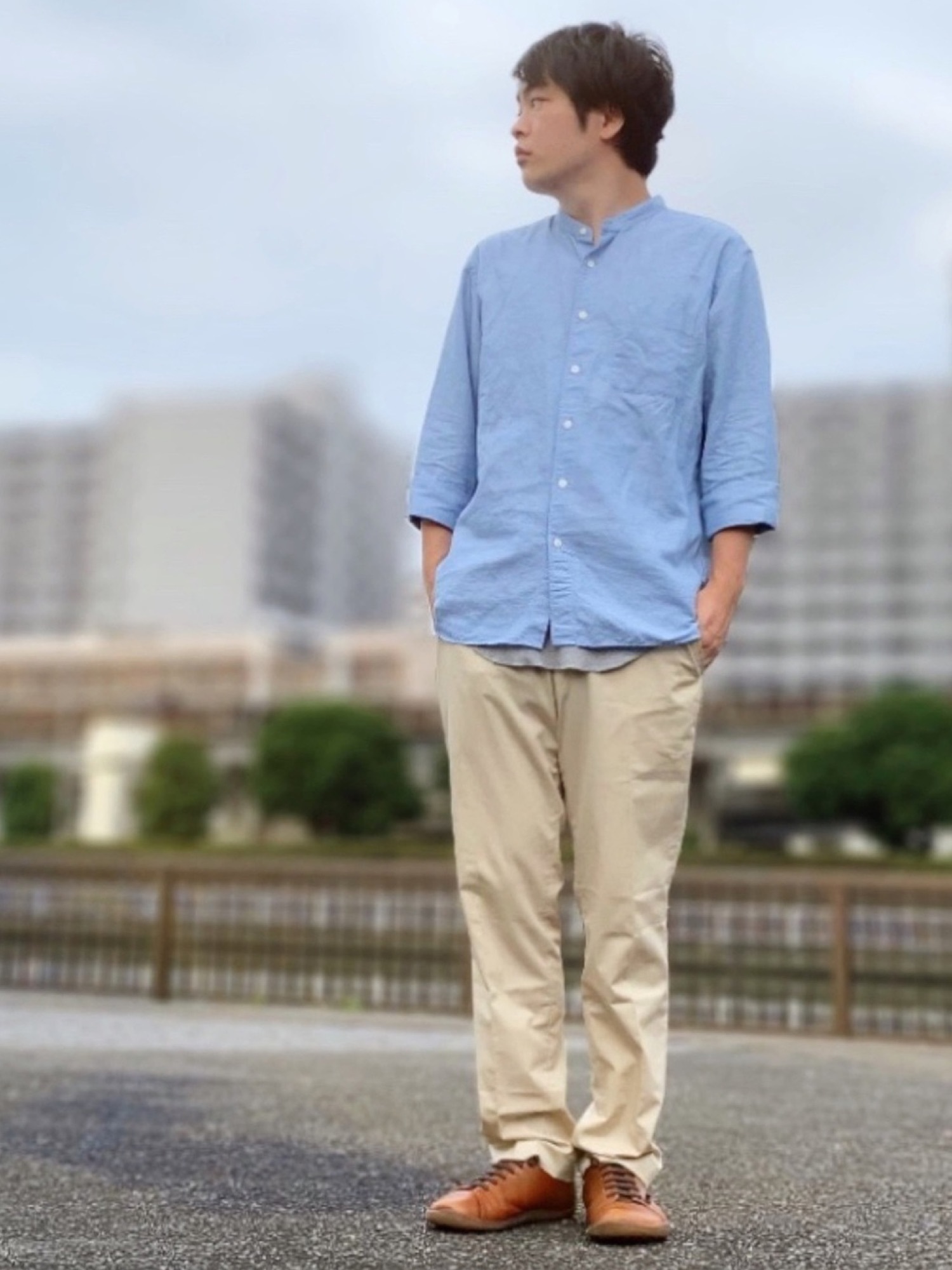 UNIQLO イージーケアツータックチノ　88cm　新品 ユニクロ公式 | イージーケアツータックチノ