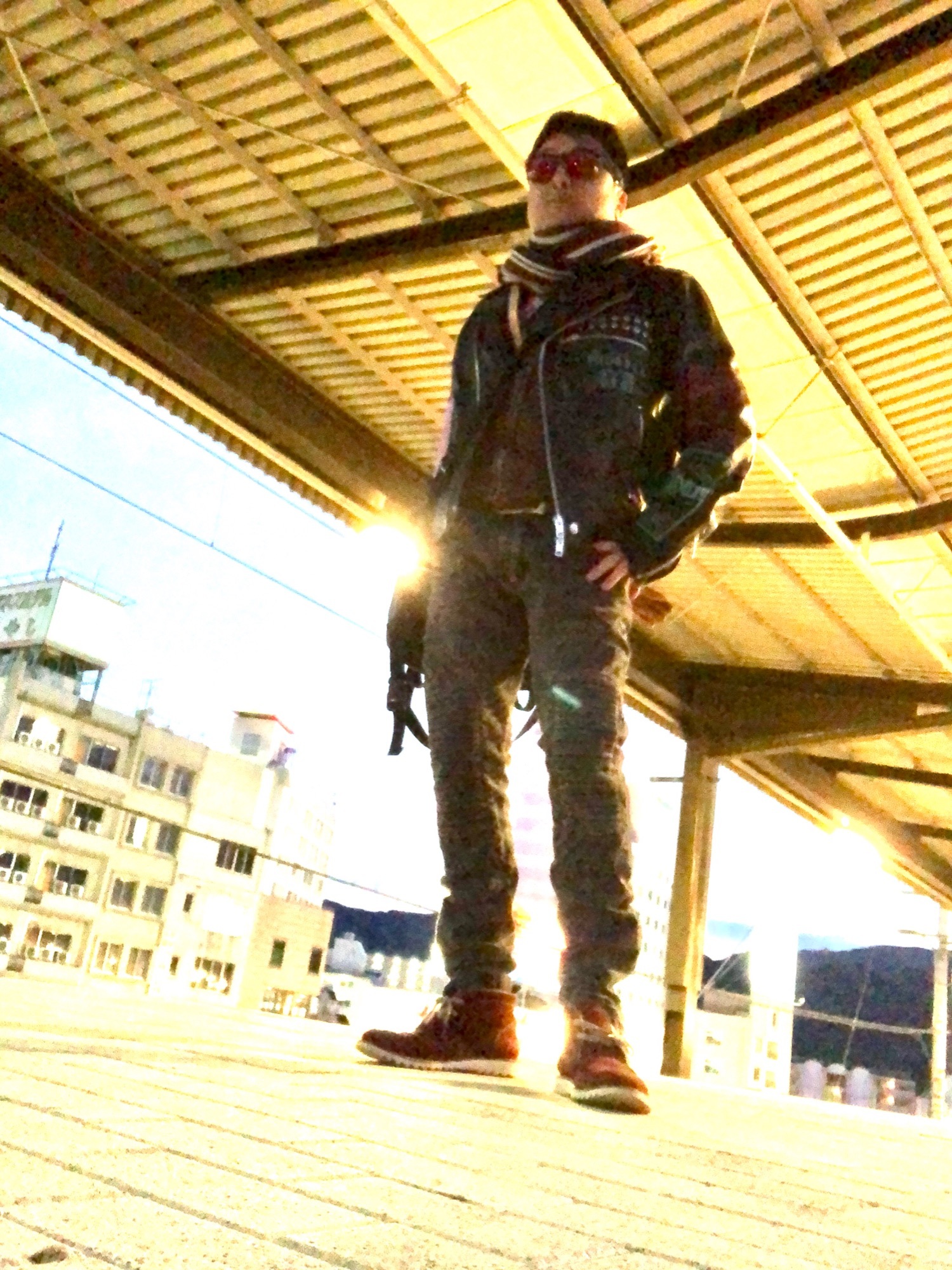 DIESEL（ディーゼル）の「Diesel - マルチパッチ ライダースジャケット