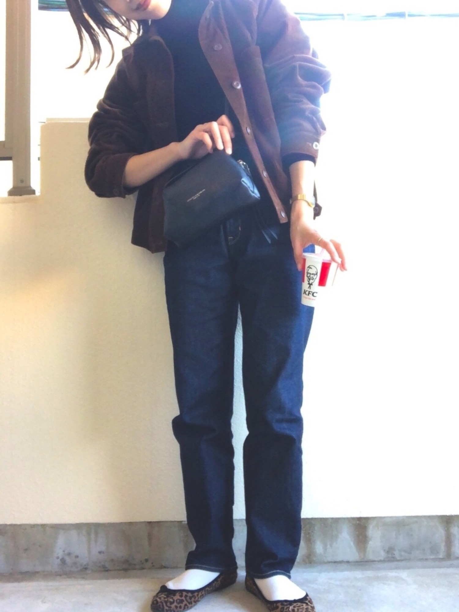 YANUK×金子綾×藤原裕 ハイライズジーンズ デニムパンツ 27 ヤヌーク