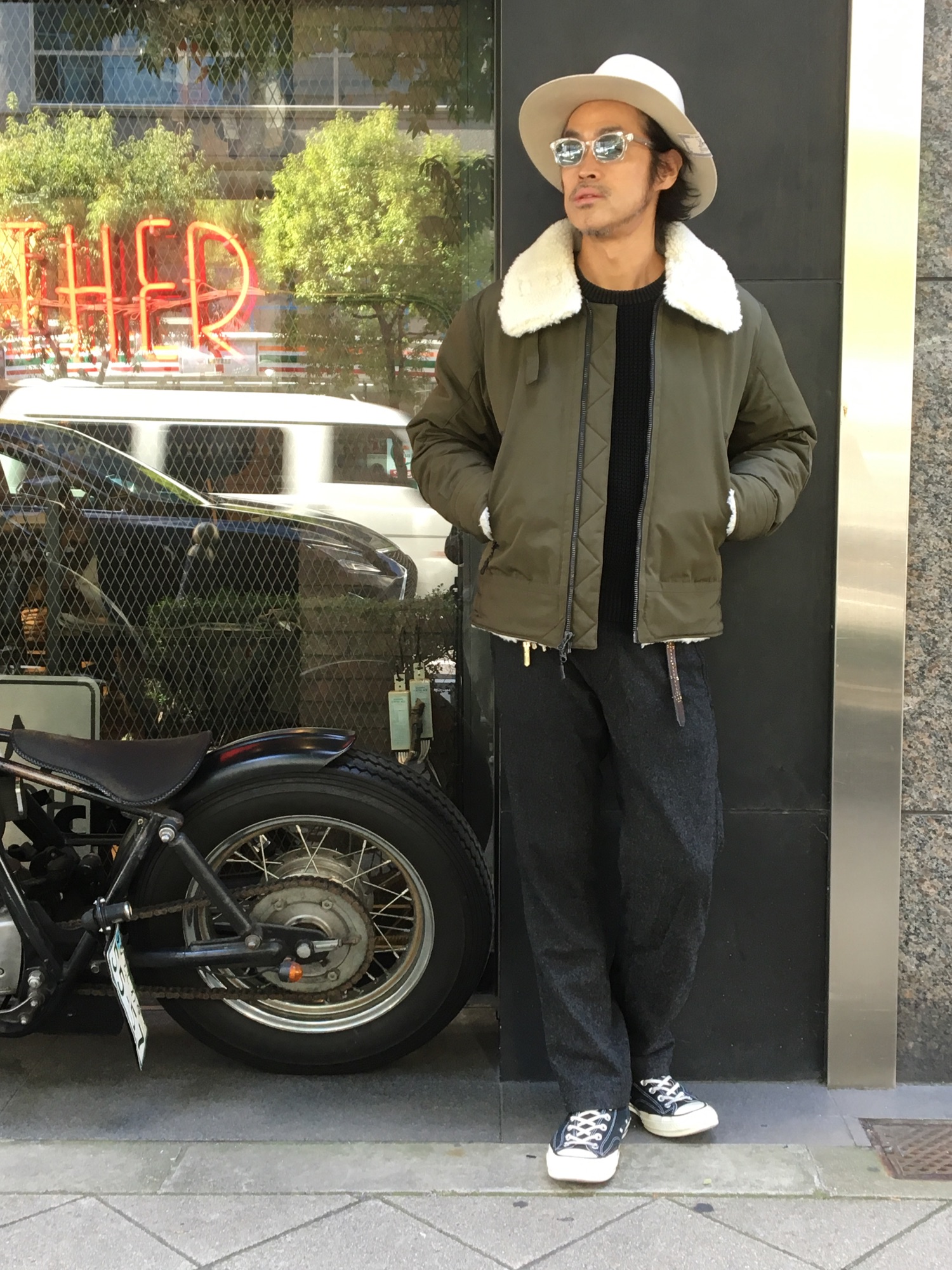 Schott(ショット) URBAN B-3 JACKET アーバン B-3 ロゴを使った人気 