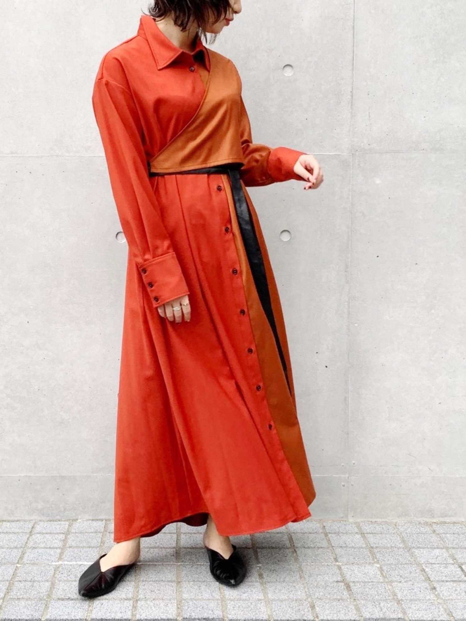 UNITED TOKYO（ユナイテッドトウキョウ）の「ブロッキングシャツ