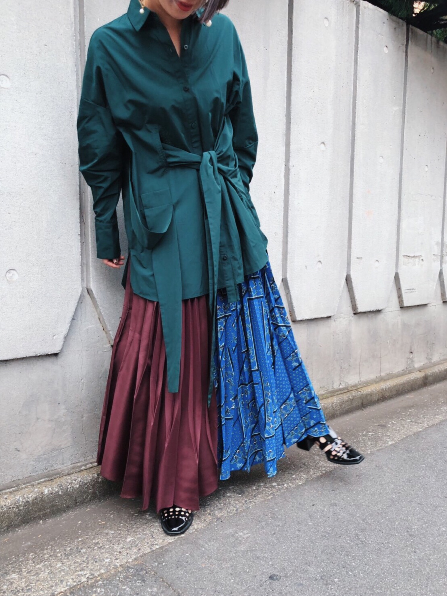UN3D. SASH OVER SHIRTS クリーニング済 20190808202753797.jpg