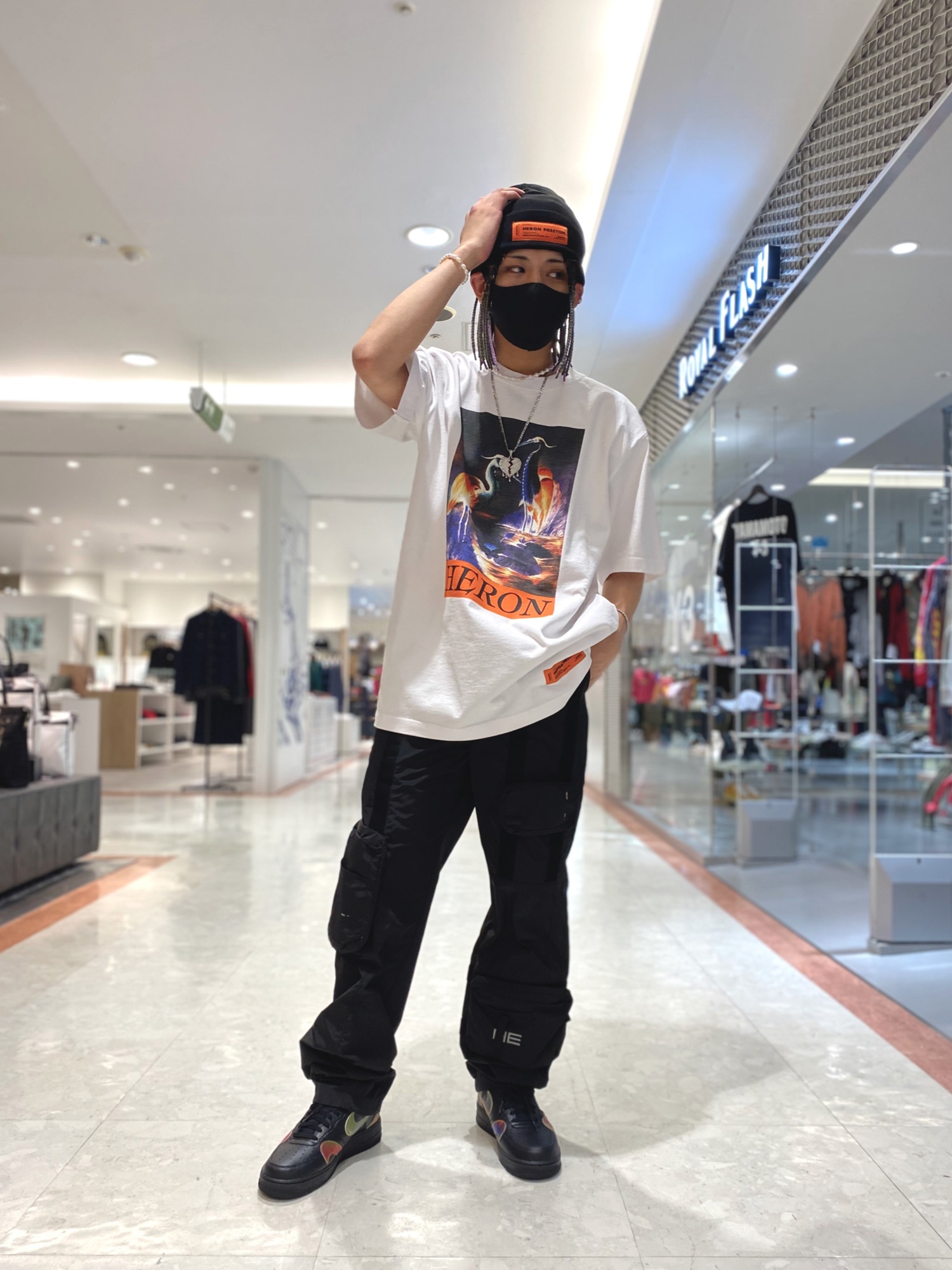 HERON PRESTONのニットキャップ/ビーニーを使った人気ファッション