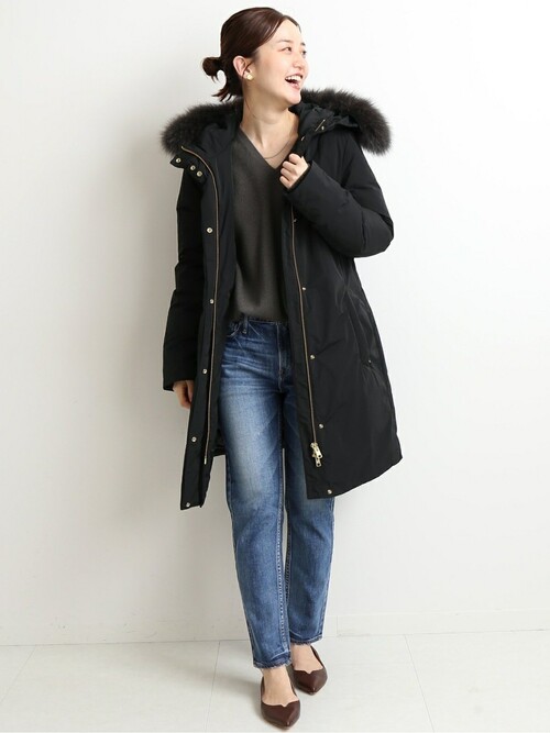 美品 13万5300円 IENA × WOOLRICH MAPLE ダウンコート IENA（イエナ）の「【WOOLRICH/ウールリッチ】 IENA 別注 MAPLE ダウン