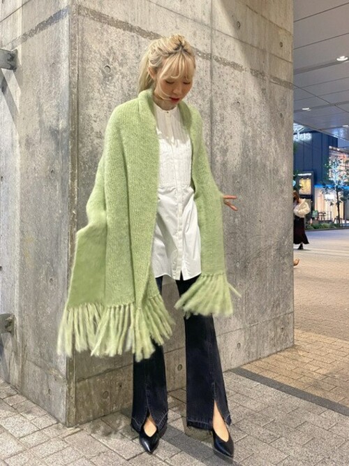 MAISON SPECIAL（メゾンスペシャル）の「モヘヤミックスマフラー