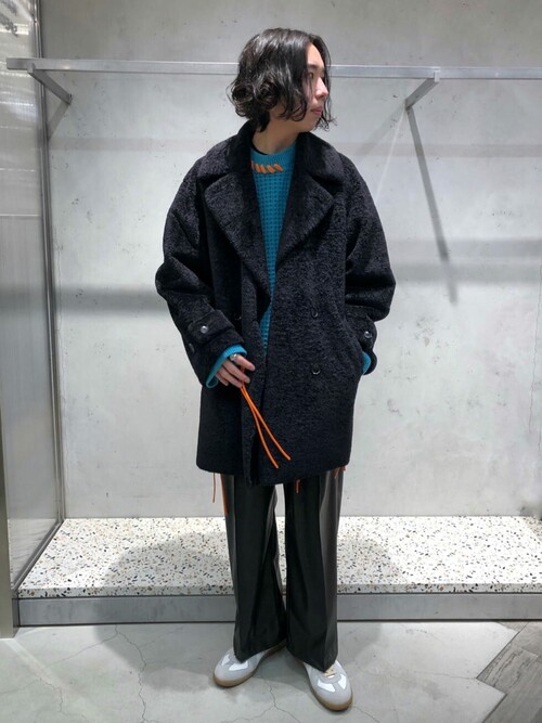 ユニセックスアイテム》シャイニーボアプライムオーバーダブルハーフ