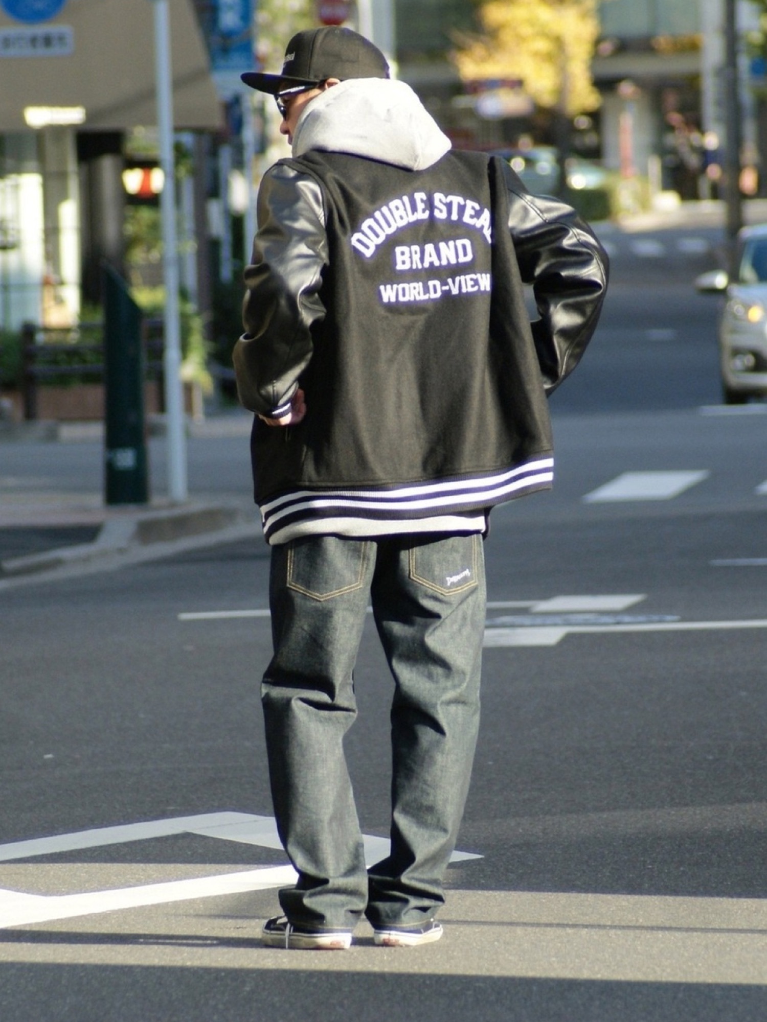 DOUBLE STEAL（ダブルスティール）の「Melton Stadium jacket メルトン 