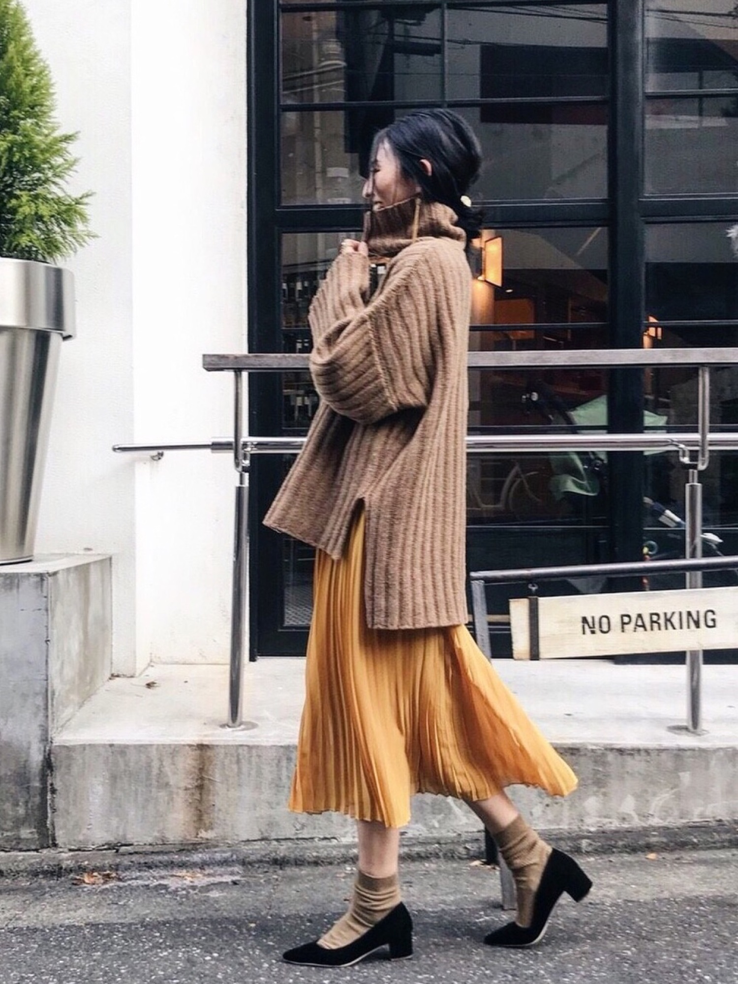 ニットと合わせるプリーツスカート」WEAR Officialのお気に入り