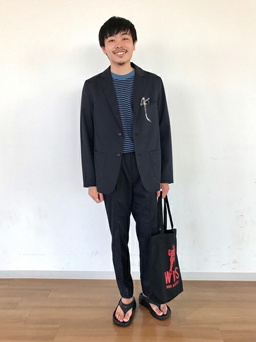 【美品】WWS relume テーラードジャケット ストレッチ 撥水 速乾 美品】WWS relume テーラードジャケット ストレッチ 撥水 速乾