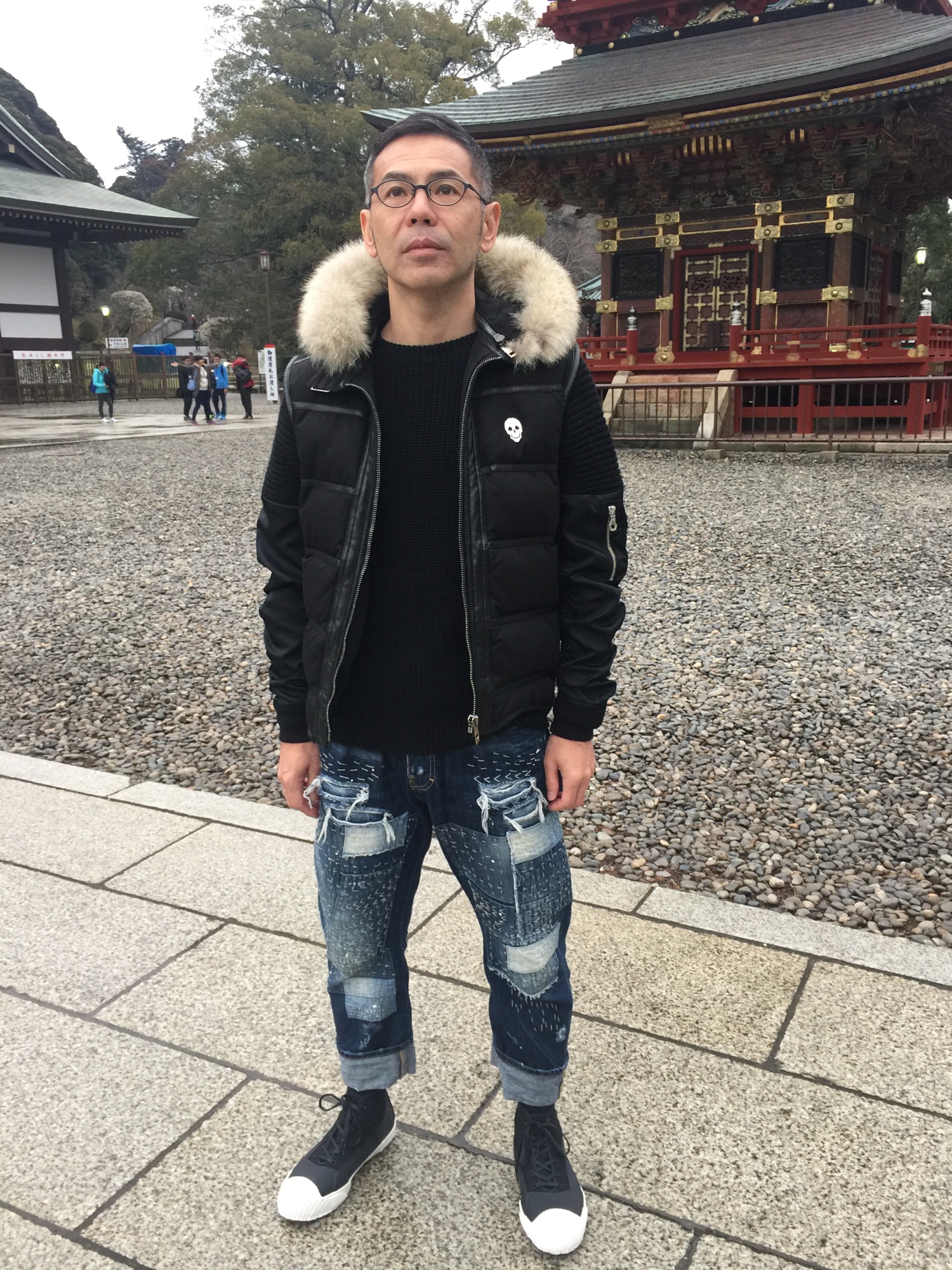 Dior hommeのダウンジャケット/コートを使った人気ファッション