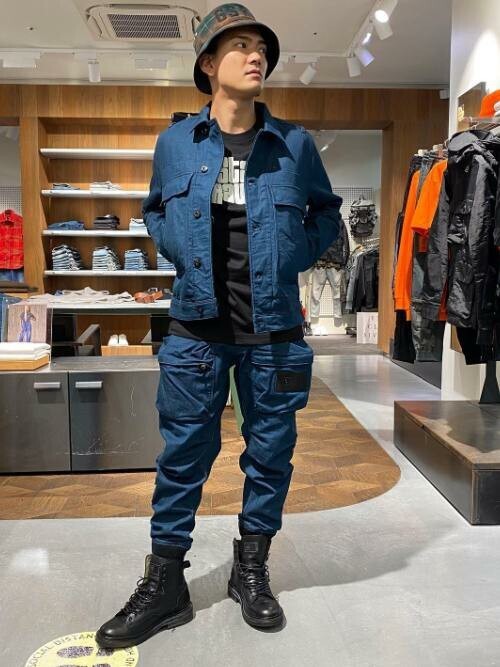 G-STAR RAW セットアップ G-Star RAW(G-Star RAW)｜G-STARのデニムジャケットを使った