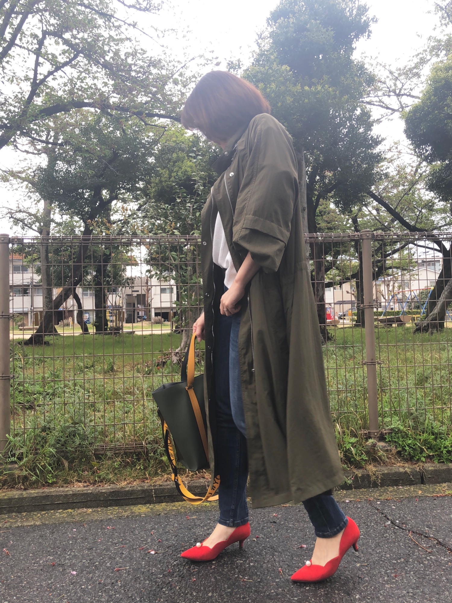 ZARAのアイテムを使った「ウィンドブレーカー」のレディース人気 
