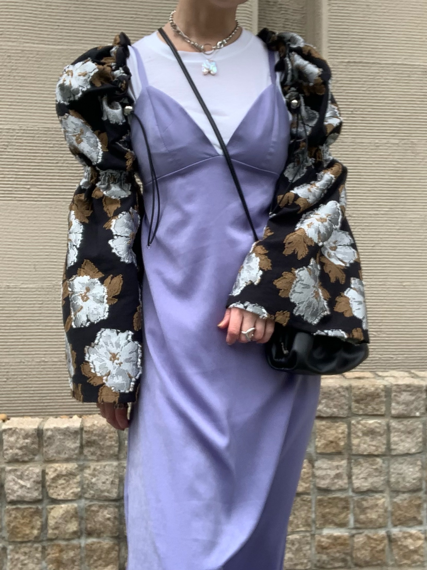KISHIDAMIKI  メッシュドレス(BEIGE) LITMUS