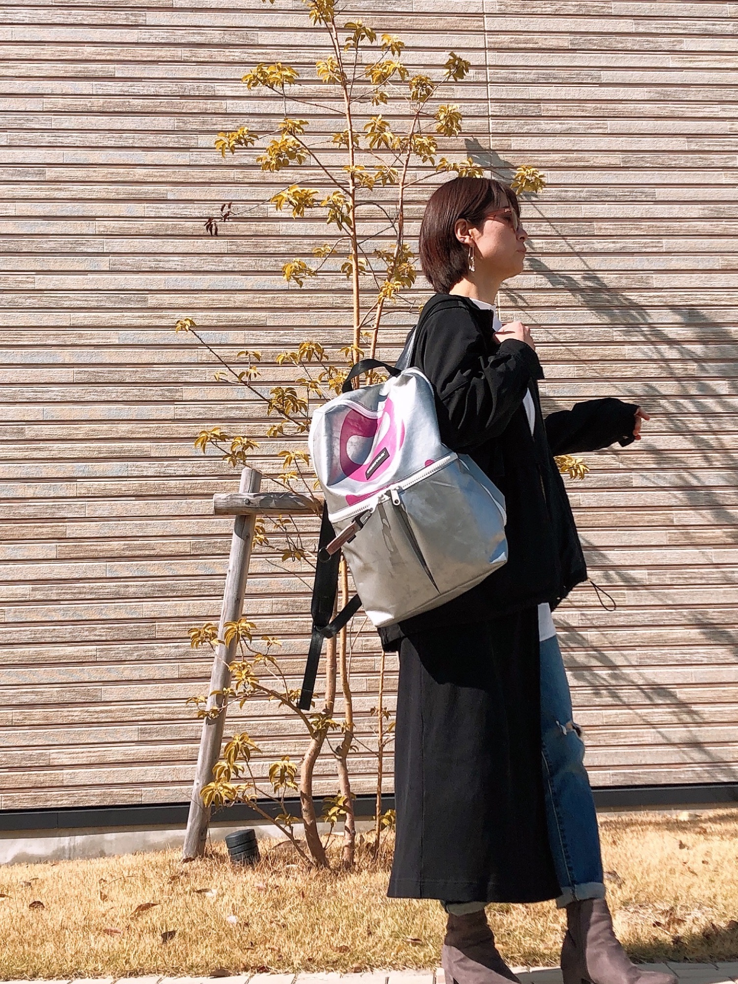 FREITAGのバックパック/リュック（シルバー系）を使った人気