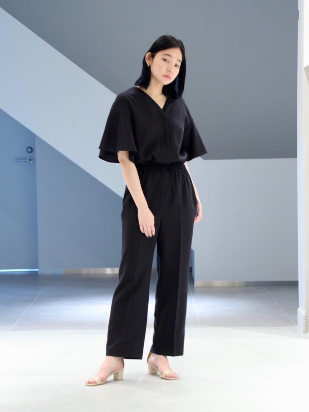 【新品タグ付き】ユナイテッドアローズ フリル スリーブ オールインワン M UNITED ARROWS（ユナイテッドアローズ）の「UAB フリルスリーブ