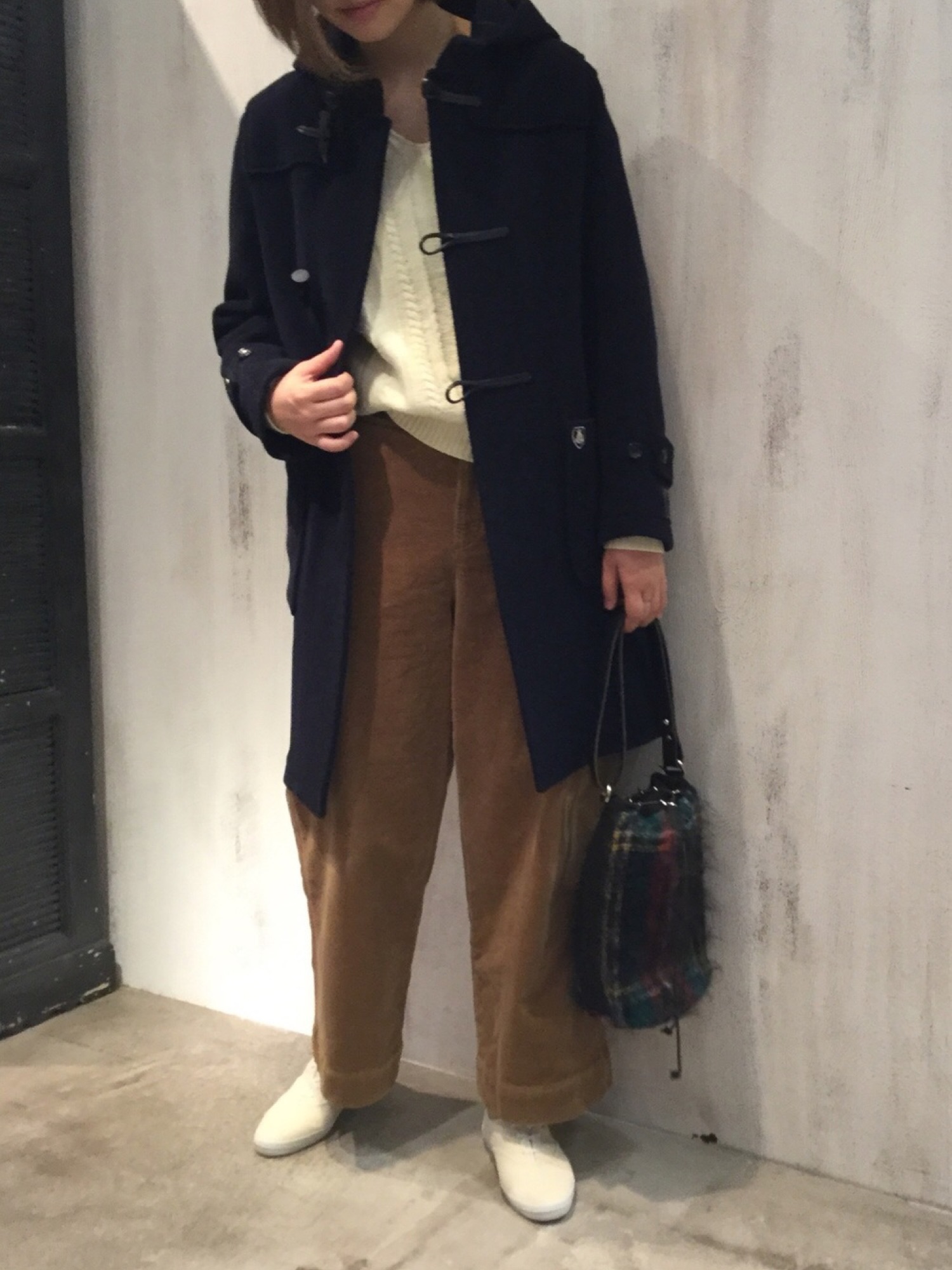 ORCIVAL（オーシバル）の「ORCIVAL ヘリンボンダッフルコート