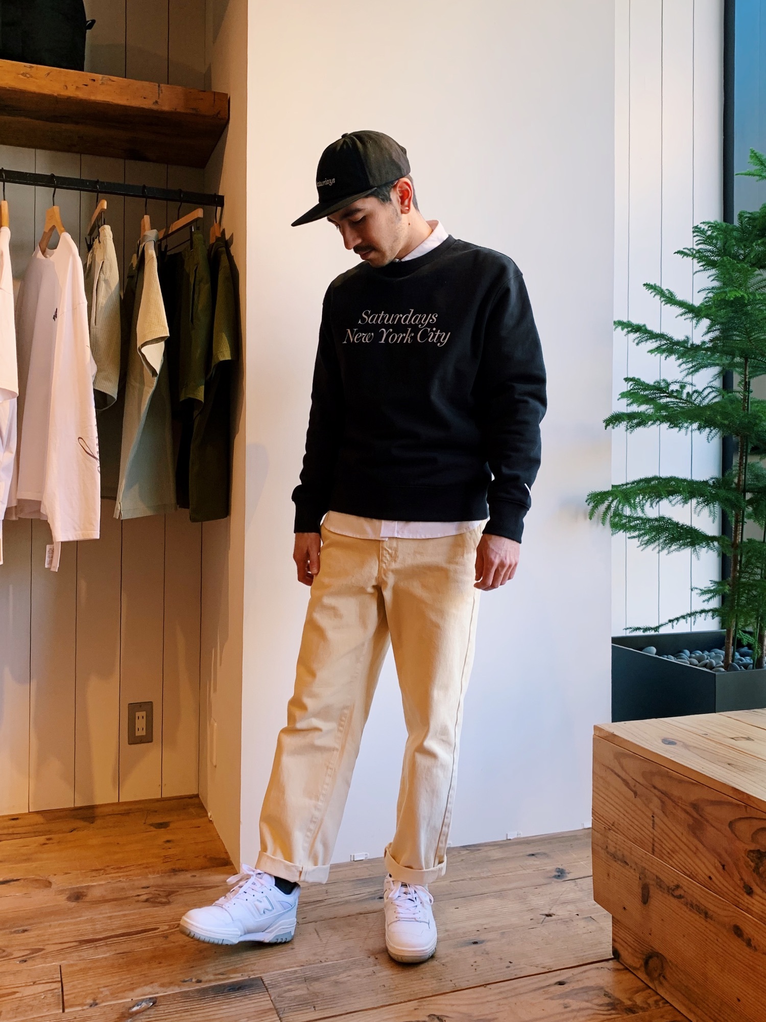 NEW BALANCE（ニューバランス）の「BB550PB1 WHITE（スニーカー
