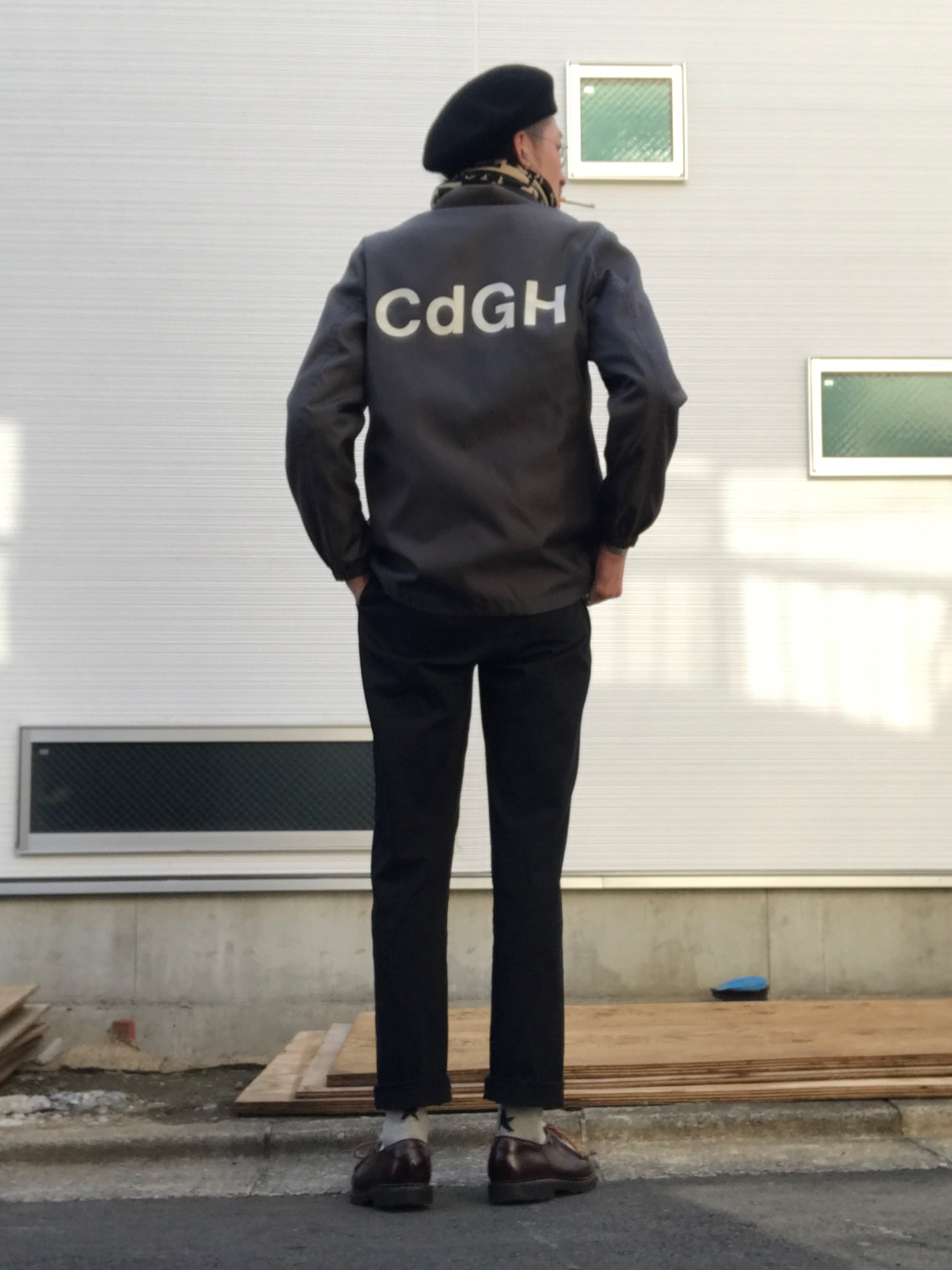 COMME des GARCONS HOMMEのナイロンジャケットを使った人気