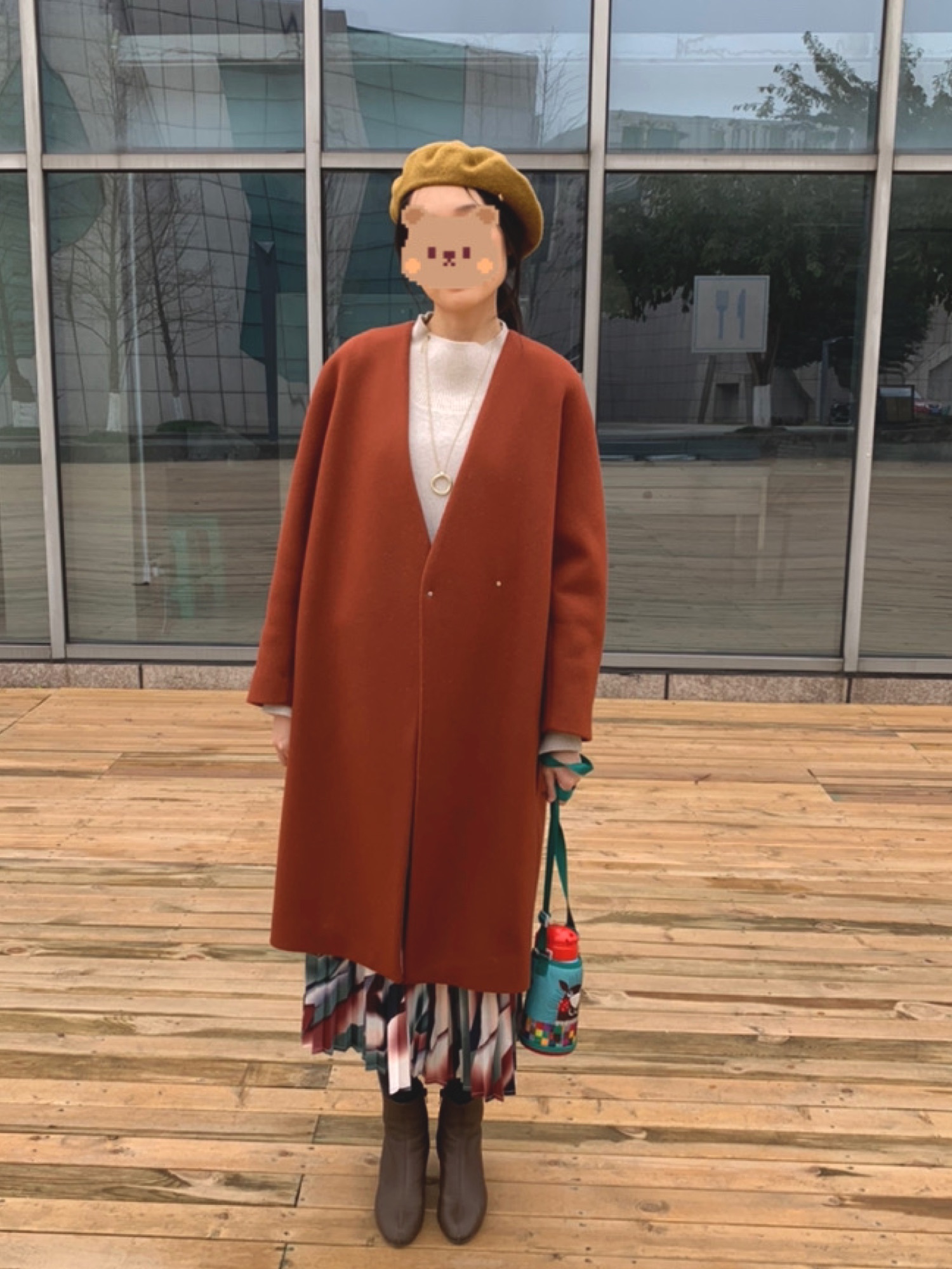 SLOBE IENA（スローブイエナ）の「FOX混タートルネックニット