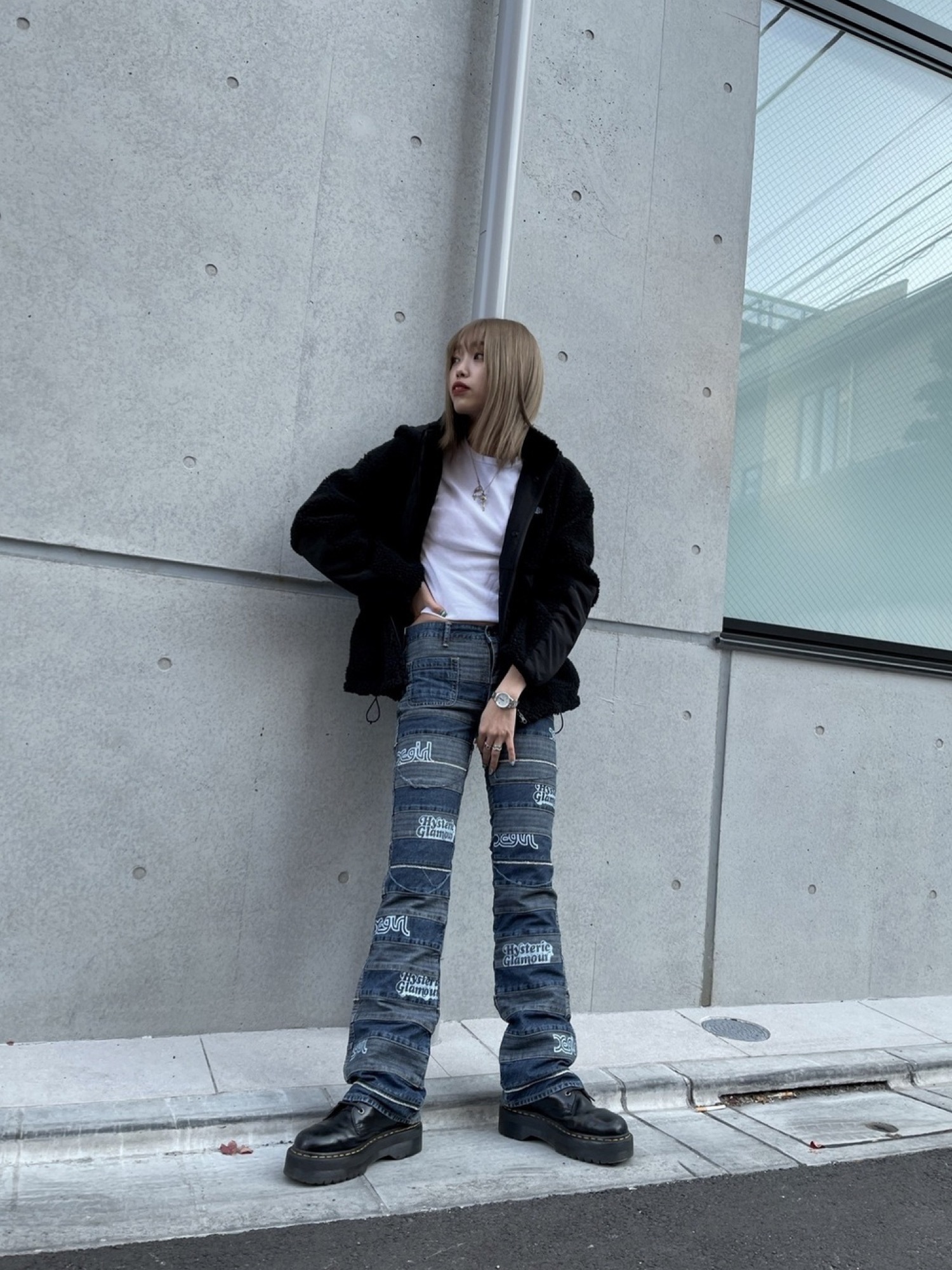 X-girl（エックスガール）の「X-girl × HYSTERIC GLAMOUR SCRATCH ...